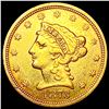 Image 1 : 1873 $2.50 Gold Quarter Eagle CLOSELY UNCIRCULATED