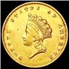 1855 Rare Gold Dollar CLOSELY UNCIRCULATED