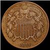 Image 1 : 1871 Two Cent Piece NEARLY UNCIRCULATED