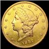 Image 1 : 1897-S $20 Gold Double Eagle UNCIRCULATED