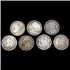 (7) Capped Bust Dimes NICELY CIRCULATED
