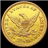 Image 2 : 1878 $2.50 Gold Quarter Eagle CLOSELY UNCIRCULATED