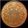 1865 Two Cent Piece CHOICE AU