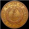 Image 2 : 1870 Two Cent Piece CLOSELY UNCIRCULATED