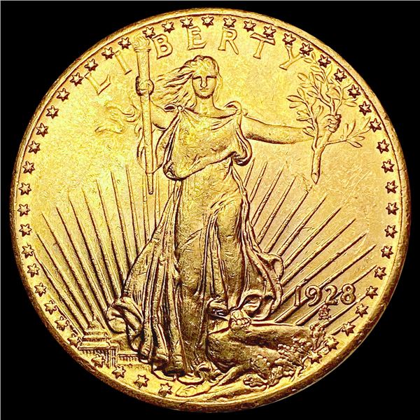 1928 $20 Gold Double Eagle UNCIRCULATED
