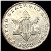 Image 1 : 1852 Silver Three Cent CLOSELY UNCIRCULATED