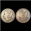 Image 1 : (2) Morgan Silver Dollars O Mint LIGHTLY CIRCULATED