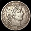 1902 Barber Half Dollar LIGHTLY CIRCULATED
