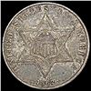 1862 Silver Three Cent LIGHTLY CIRCULATED