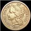 1888 Nickel Three Cent CLOSELY UNCIRCULATED