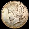 1927-D Silver Peace Dollar NEARLY UNCIRCULATED