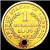 Image 2 : 1849 Rare Gold Dollar HIGH GRADE