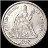 1873 Seated Liberty Dime CHOICE AU