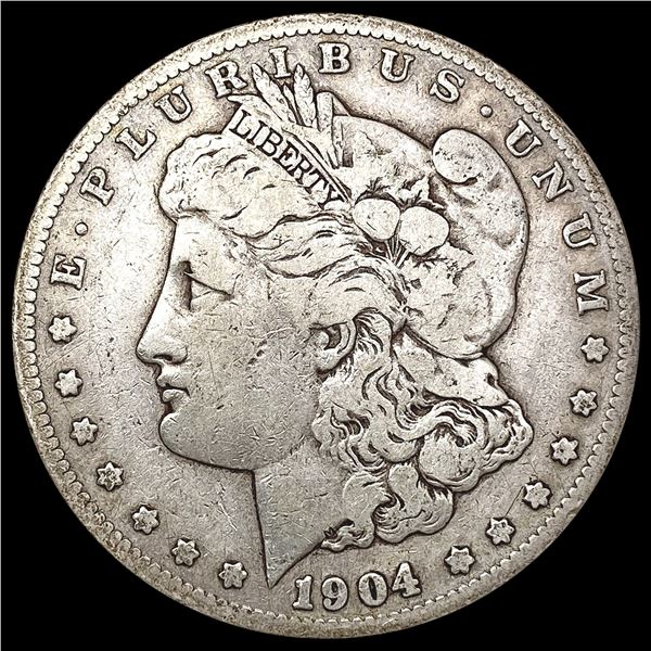 1904-S Morgan Silver Dollar NICELY CIRCULATED