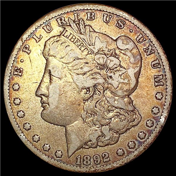 1892-CC Morgan Silver Dollar NICELY CIRCULATED