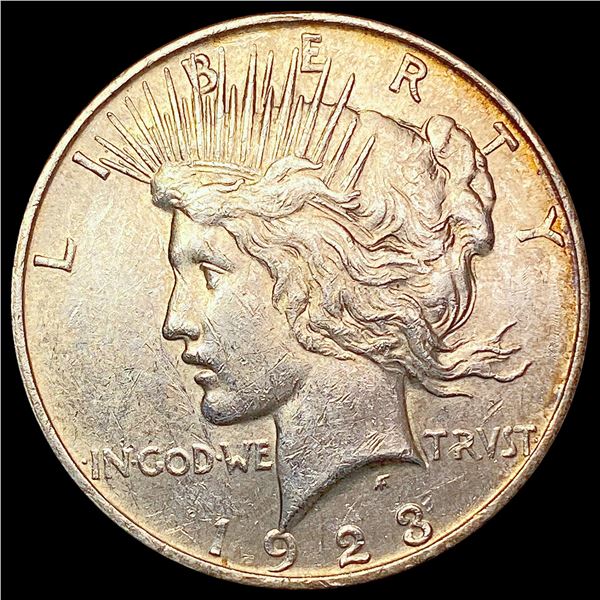 1923-D Silver Peace Dollar CLOSELY UNCIRCULATED