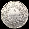 Image 2 : 1874 France 5 Franc CLOSELY UNCIRCULATED