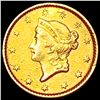 Image 1 : 1852 Rare Gold Dollar CLOSELY UNCIRCULATED