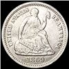 Image 1 : 1869-S Seated Liberty Half Dime CLOSELY UNCIRCULATED