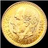 1945 Mexico Gold 2.5 Pesos 0.0602oz CHOICE BU