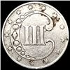 Image 2 : 1851 Silver Three Cent CLOSELY UNCIRCULATED