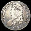 Image 1 : 1824 Capped Bust Half Dollar NICELY CIRCULATED