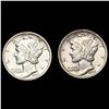 Image 1 : 1926,1927 Mercury Dimes [2 Coins] HIGH GRADE