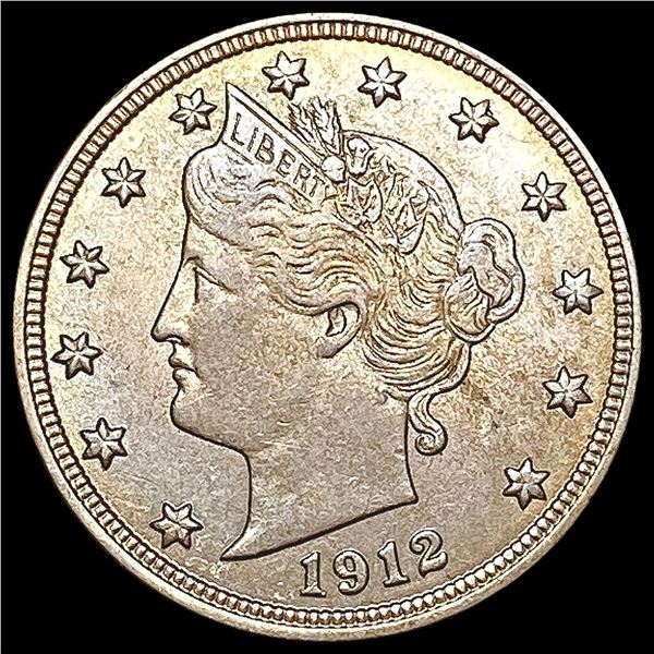 1912-D Liberty Victory Nickel CHOICE AU