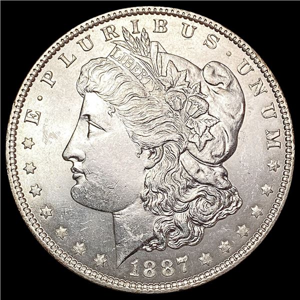 1887 Morgan Silver Dollar CHOICE BU