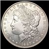 Image 1 : 1887 Morgan Silver Dollar CHOICE BU