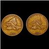 Image 1 : [2] 1858 Flying Eagle Cent HIGH GRADE