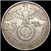 Image 2 : 1936 German 5 Mark CLOSELY UNCIRCULATED