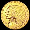 1915 $2.50 Gold Quarter Eagle CLOSELY UNCIRCULATED