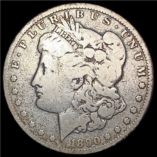 1890-CC Morgan Silver Dollar NICELY CIRCULATED