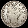 1912-S Liberty Victory Nickel NICELY CIRCULATED