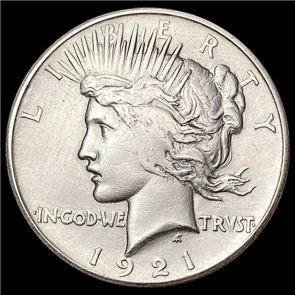 1921 Silver Peace Dollar CLOSELY UNCIRCULATED
