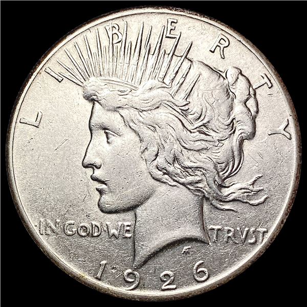 1926 Silver Peace Dollar CLOSELY UNCIRCULATED