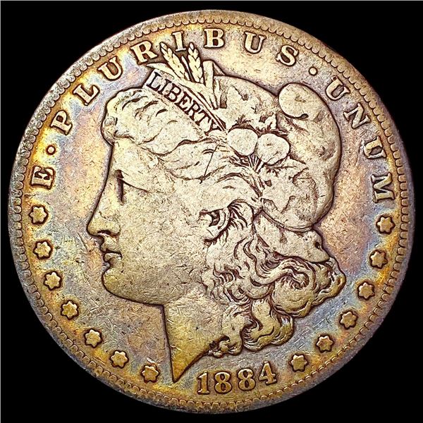 1884-S Morgan Silver Dollar NICELY CIRCULATED