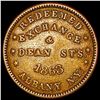 1863 Civil War Token John Thomas Jr. HIGH GRADE
