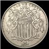 Image 1 : 1867 No Rays Shield Nickel LIGHTLY CIRCULATED