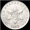 Image 1 : 1853 Silver Three Cent UNCIRCULATED