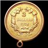 Image 2 : 1878 US $3 Gold in Bezel HIGH GRADE