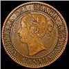 Image 1 : 1858 Canada Large Cent NICELY CIRCULATED