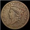 1820 Coronet Head Large Cent NICELY CIRCULATED