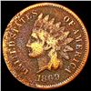 Image 1 : 1869 Indian Head Cent NICELY CIRCULATED