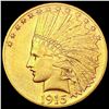 Image 1 : 1915 $10 Gold Eagle CLOSELY UNCIRCULATED