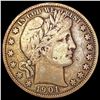 Image 1 : 1901 Barber Half Dollar LIGHTLY CIRCULATED