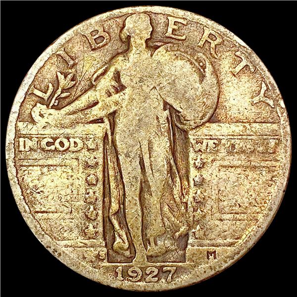 1927-S Standing Liberty Quarter NICELY CIRCULATED