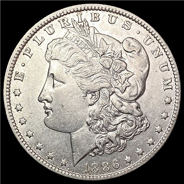 1886-O Morgan Silver Dollar CHOICE AU