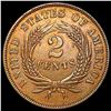 Image 2 : 1866 Two Cent Piece UNCIRCULATED
